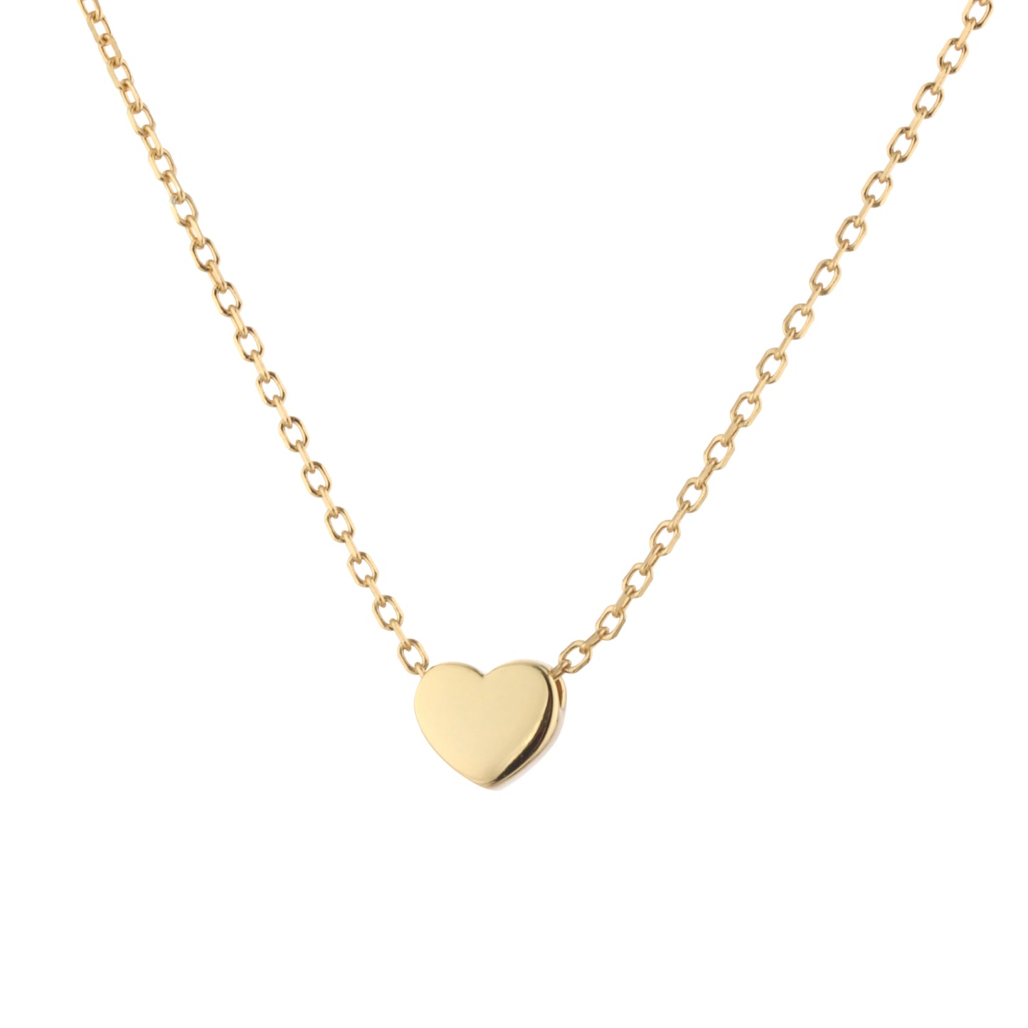 Sterling Silver Heart Pendant Necklace for Kids Accessories