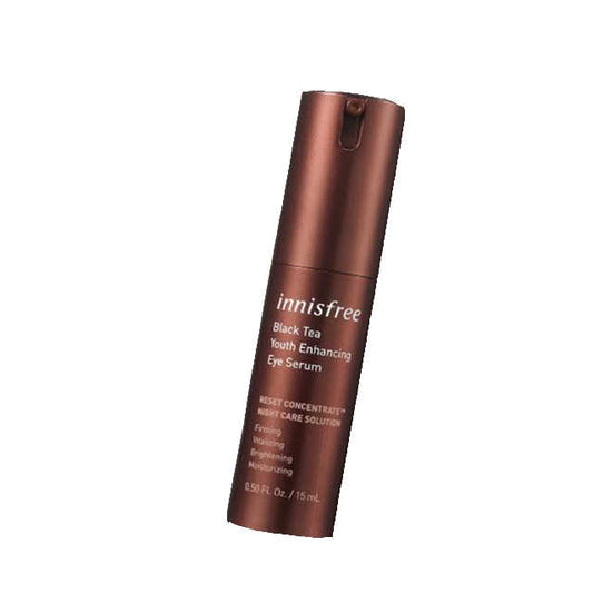 Innisfree Black Tea Youth Enhancing Eye Serum with Glycerin Face Cream &amp; Lotion