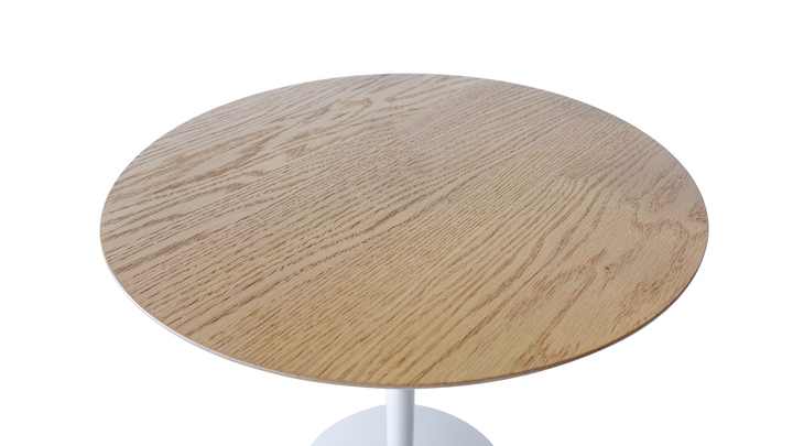 Round snack living room table 